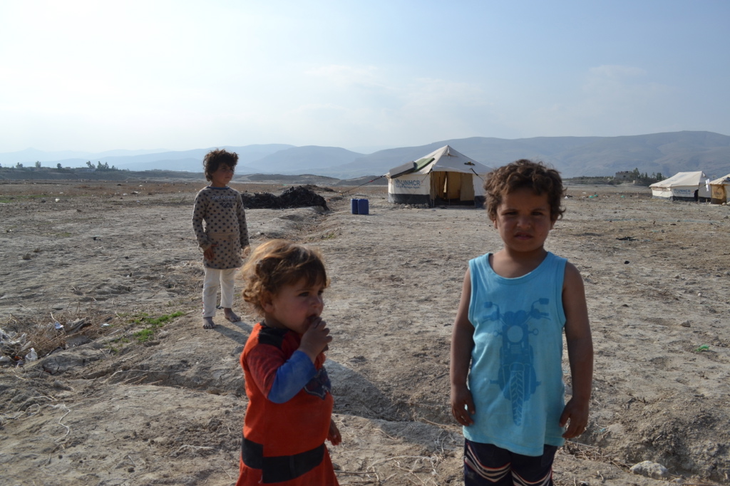 Syrian refugees in the Jordan Valley